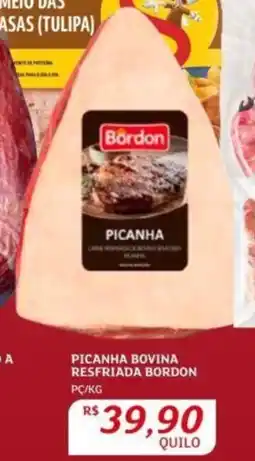 Assaí Atacadista PICANHA BOVINA RESFRIADA BORDON PC/KG oferta