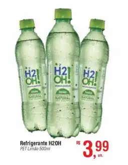Fort Atacadista Refrigerante H2OH PET Limão 500ml oferta