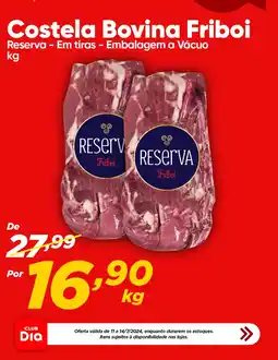 Dia Costela Bovina Friboi Reserva - Em tiras - Embalagem a Vácuo oferta
