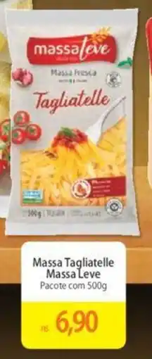 Atacadão Massa Tagliatelle Massa Leve Pacote com 500g oferta