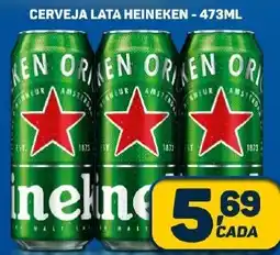 Dom Atacadista CERVEJA LATA HEINEKEN - 473ML oferta