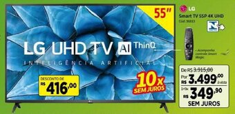 Deltasul LG Smart TV 55P 4K UHD oferta