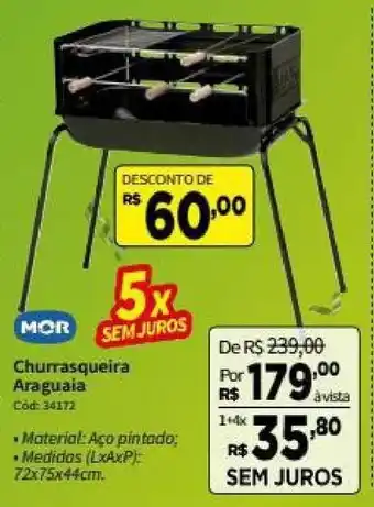 Deltasul Churrasqueira Araguaia Mor oferta