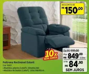 Poltrona Reclinavel Estoril