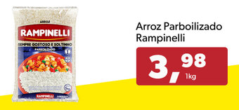 Mineirão Atacarejo Arroz Parbolizado Rampinelli 1kg oferta