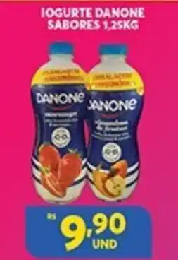 Atacadão Centro Sul Iogurte Danone Sabores 1.25kg oferta