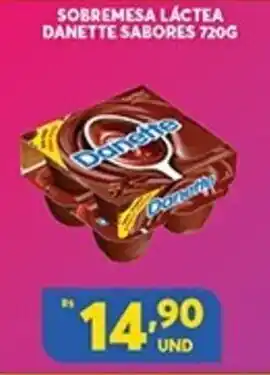 Atacadão Centro Sul Sobremesa Lactea Danette Sabores 720g oferta