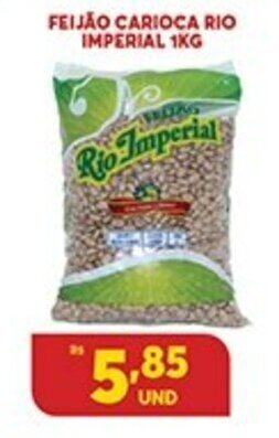 Atacadão Centro Sul Feijao Carioca Rio Imperial 1kg oferta