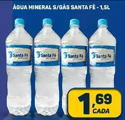 Dom Atacadista ÁGUA MINERAL S/GÁS SANTA FÉ - 1,5L oferta