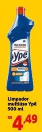 Extra Supermercado Limpador multiuso Ypê 500 ml oferta