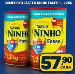 COMPOSTO LÁCTEO NINHO FASES 1-1,2KG