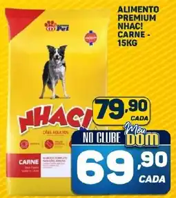 Dom Atacadista ALIMENTO PREMIUM NHẠC CARNE- 15KG oferta
