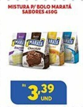 Atacadão Centro Sul Mistura p/ Bolo Marata Sabores 450g oferta