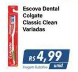 Escova Dental Colgate Classic Clean Variadas