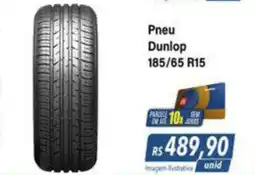 Hiper Moreira Pneu Dunlop 185/65 R15 oferta