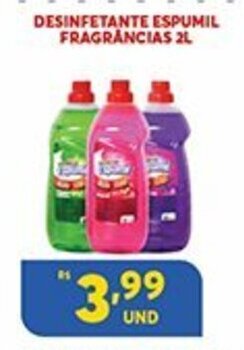 Desinfetante Espumil Fragrancias 2L