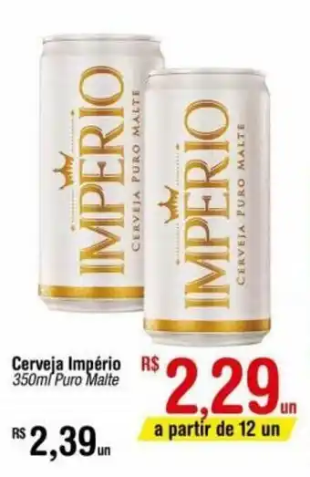 Fort Atacadista Cerveja Imperio 350ml oferta