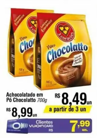 Fort Atacadista Achocolatado em po Chocolatto 700g oferta