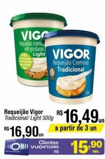 Fort Atacadista Requeijao Vigor 500g oferta