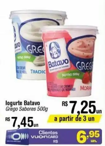 Fort Atacadista Iogurte Batavo 500g oferta