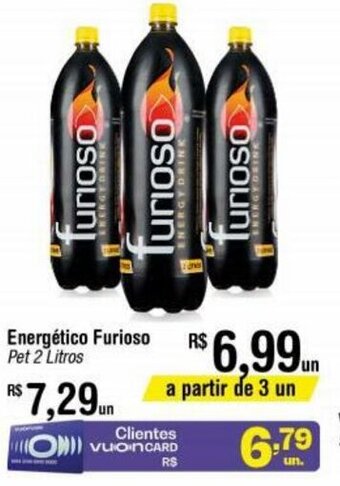 Fort Atacadista Energetico Furioso pet 2L oferta
