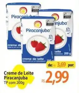 Atacadão Creme de Leite Piracanjuba TP com 200g oferta