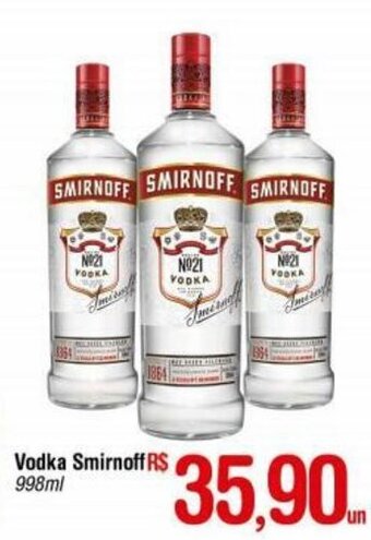 Fort Atacadista Vodka Smirnoff 998ml oferta