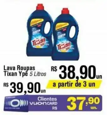 Fort Atacadista Lava roupas Tixan Ype 5L oferta