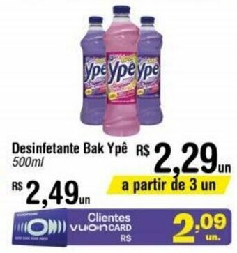 Desinfetante bak Ype 500ml