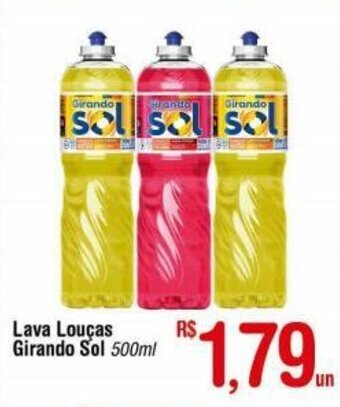 Fort Atacadista Lava Loucas Girando Sol 500ml oferta