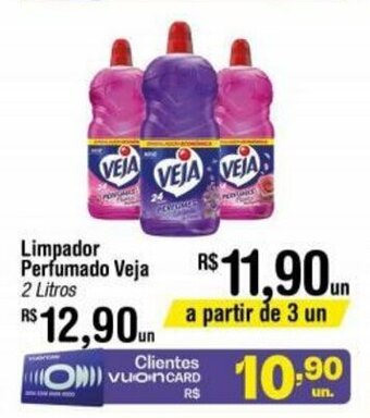 Fort Atacadista Limpador Perfumado Veja 2L oferta