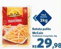 Sam's Club Batata palito McCain Tradicional, Congelada, 2kg oferta