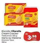 Novo Atacarejo Vitarella - biscoito cream cracker oferta