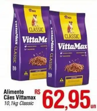 Fort Atacadista Alimento caes Vittamax 10.1kg oferta