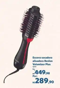 Escova secadora alisadora Revlon Volumizer Plus