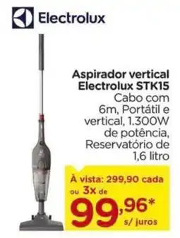 Carrefour Aspirador vertical Electrolux STK15 oferta