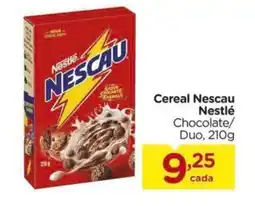 Carrefour Cereal Nescau Nestlé Chocolate/ Duo, 210g oferta