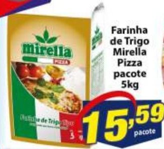 Vencedor Atacadista Farinha de Trigo Mirella Pizza pacote 5kg oferta