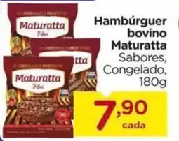 Carrefour Hambúrguer bovino Maturatta Sabores, Congelado, 180g oferta