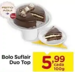 Carrefour Bolo Suflair Duo Top cada 100g oferta