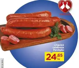 Carrefour Linguiça calabresa Perdigão kg oferta