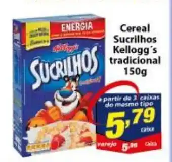 Cereal Sucrilhos Kellogg's tradicional 150g