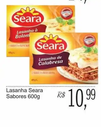 Festval Lasanha Seara Sabores 600g oferta