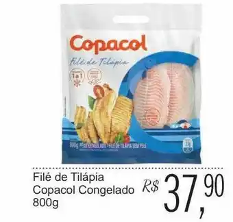 Filé De Tilápia Copacol Congelado 800g