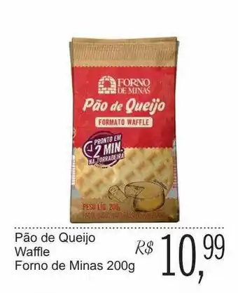 Festval Pão De Queijo Waffle Forno De Minas 200g oferta