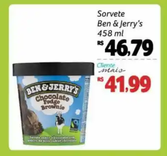 Sorvete Ben & Jerry's 458ml