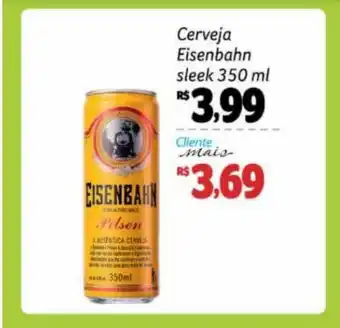 Pão de Açúcar Cerveja Eisenbahn Sleek 350ml oferta