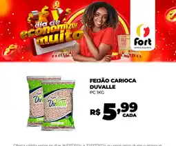 Fort Atacadista FEIJÃO CARIOCA DUVALLE PC 1KG oferta