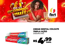 Fort Atacadista CREME DENTAL COLGATE TRIPLA AÇÃO SABORES 90G oferta