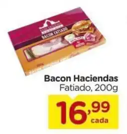 Carrefour Bacon Haciendas Fatiado, 200g oferta